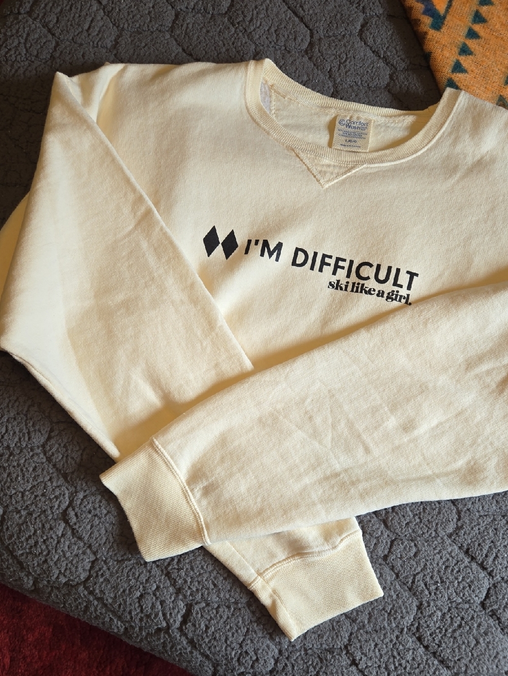 Ski Like A Girl Sweater